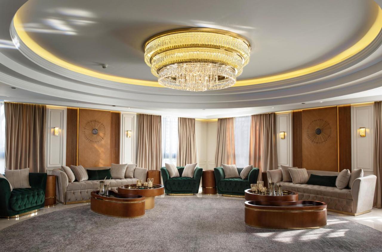 Triumph Luxury Hotel Kahire Dış mekan fotoğraf 3D rendering of a living room